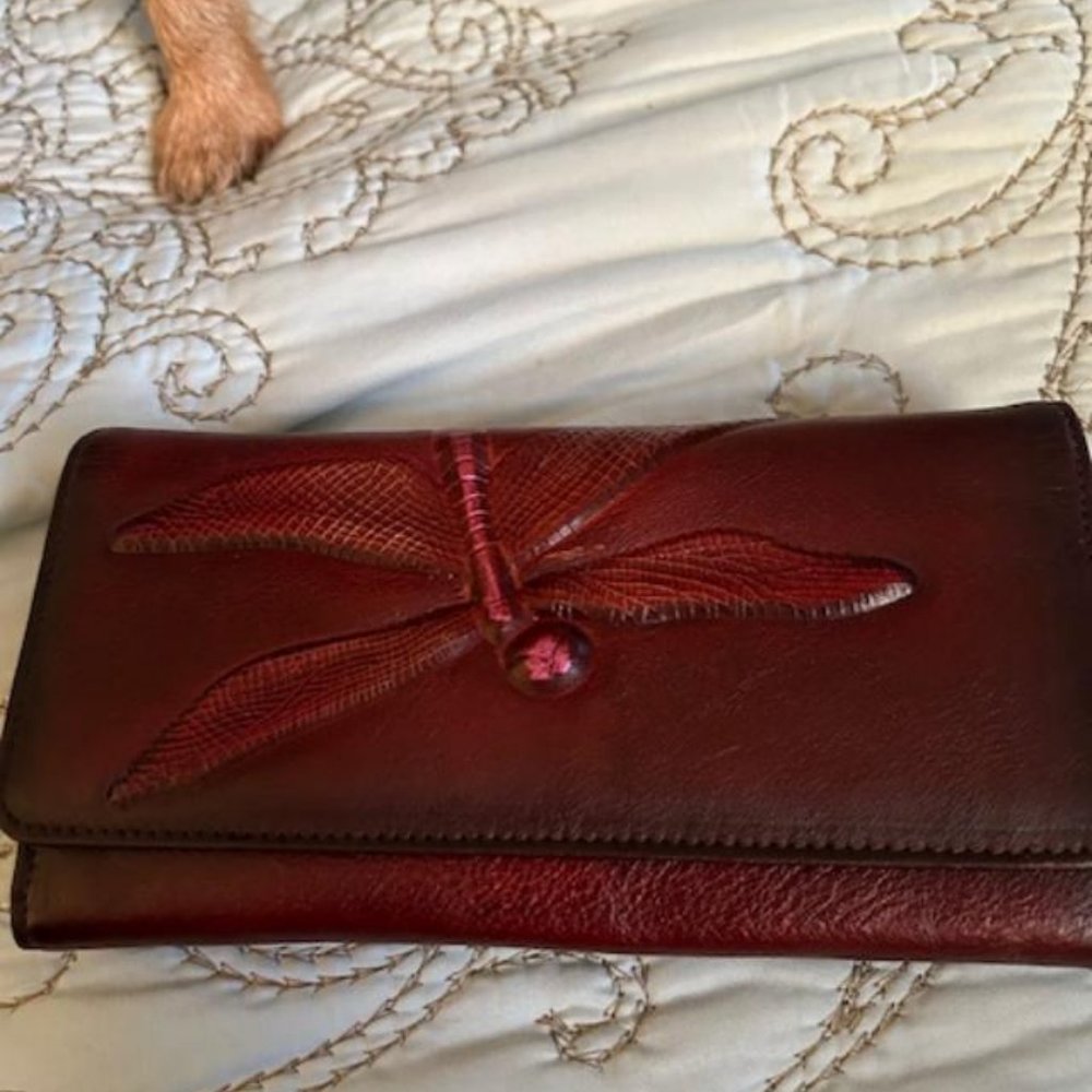 hand made leather wallet